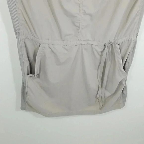 {Indygena} Laco Activewear Dress Drawstring Waist with Pockets in Grey - Picture 6 of 17